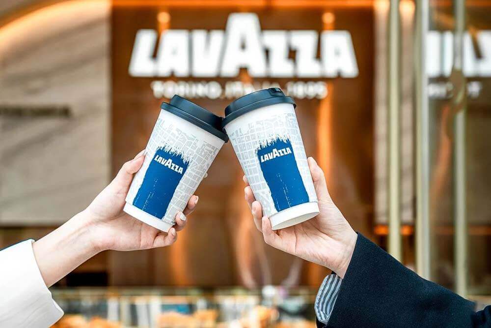 Lavazza flagship coffee together
