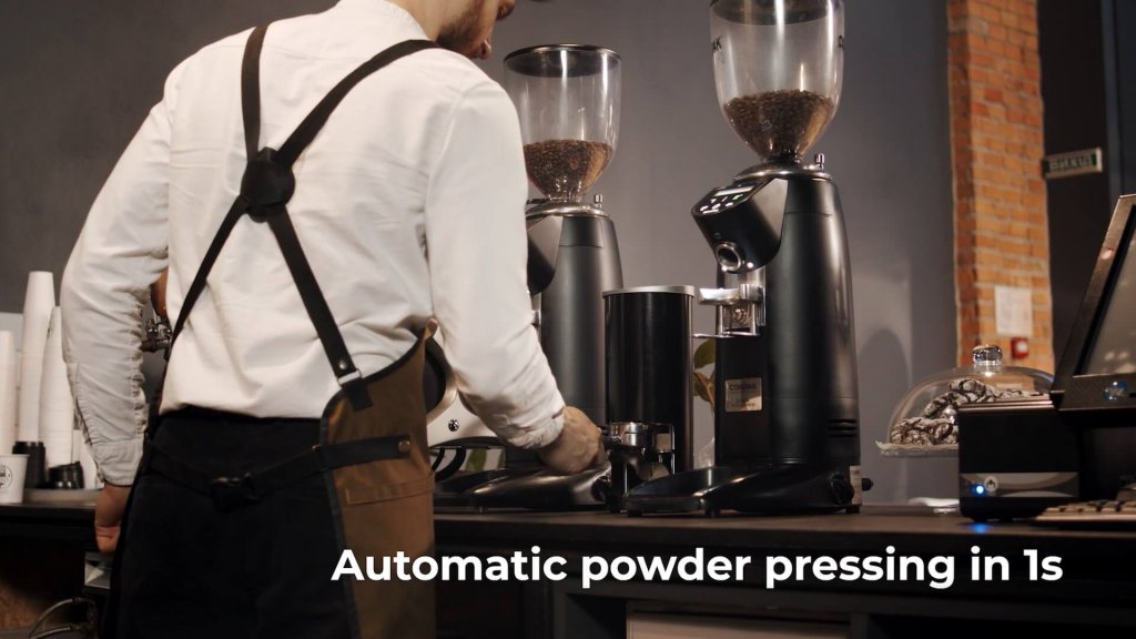 automatic tamper tamp coffee
